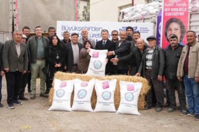 Eskişehir'de Günyüzü’ndeki üreticilere destek