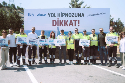 Bu Otoyol “Yol Hipnozuna Dikkat” Konusunda Farkındalık Yaratıyor