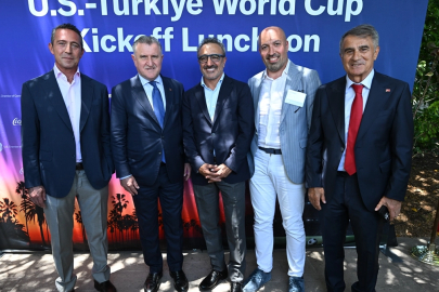 Türkiye- Abd Maçı Öncesi Los Angeles’ta Dev Buluşma